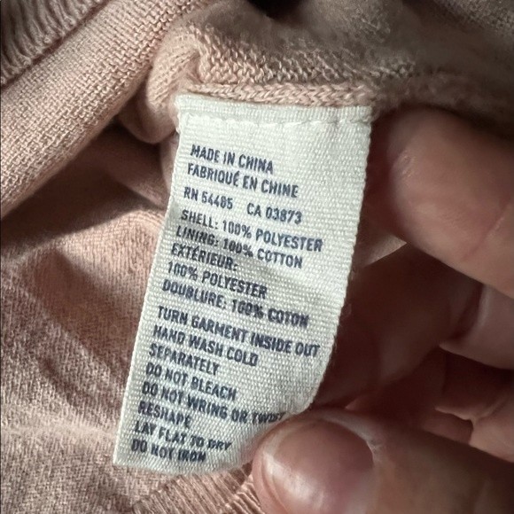 AMERICAN EAGLE OUTFITTERS Rose Gold Sequin Cardigan 3/4 Sleeve Medium Sweater - Picture 12 of 12